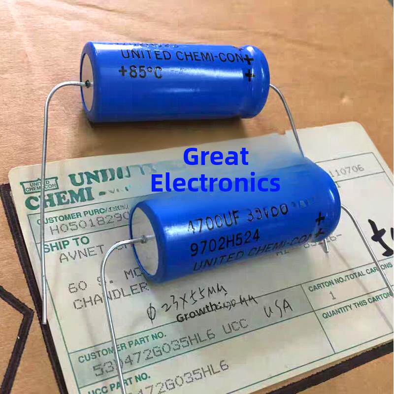 美国轴向SPRAGUE 思碧 53D 35V4700UF 电解电容 低频和人声很出色