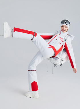 D.MARTINA QUEEN奥感N系列滑雪服套装女单双板2025冬季新款加厚