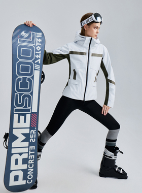 D.MARTINA QUEEN奥感N系列石墨烯保暖三合一透气防风滑雪服女防风