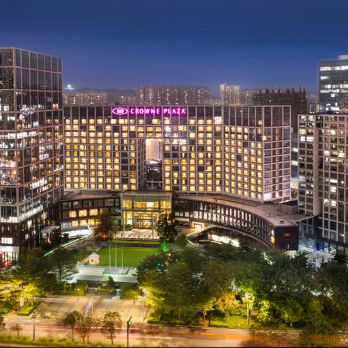 【歌迷套餐】深圳龙岗珠江皇冠高级房1晚+双人早茶套餐+接驳巴士