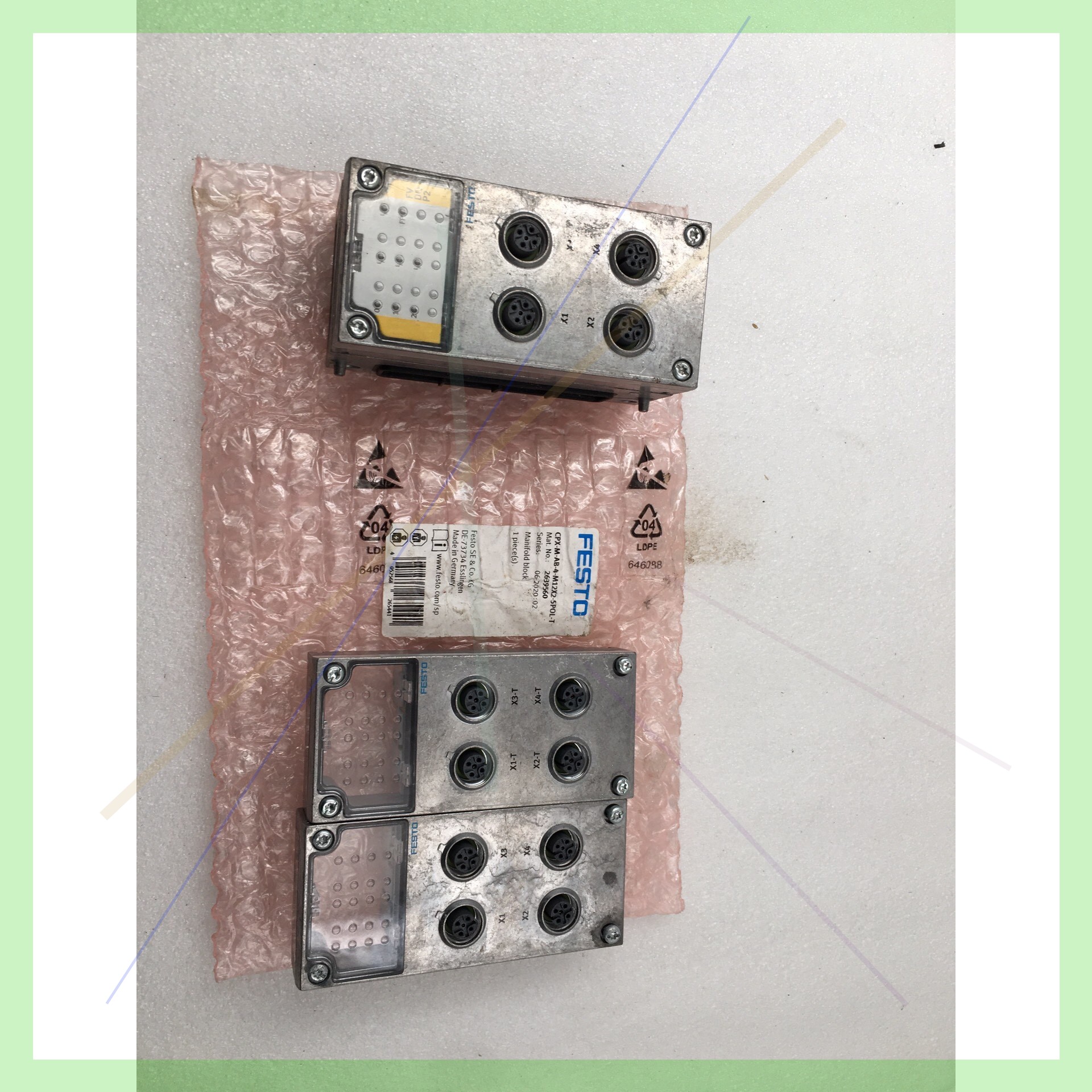 议价费斯托CPX-M-AB-4-M12X2-5POL-T263