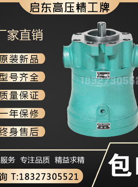 启东高压精工牌108MCY14-1B轴向柱塞泵 31.5Mpa高压油泵转速1500
