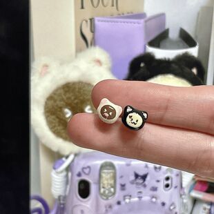 「时代少年团」饭搭子不对称耳钉马嘉祺周边无耳洞耳夹新款耳饰女