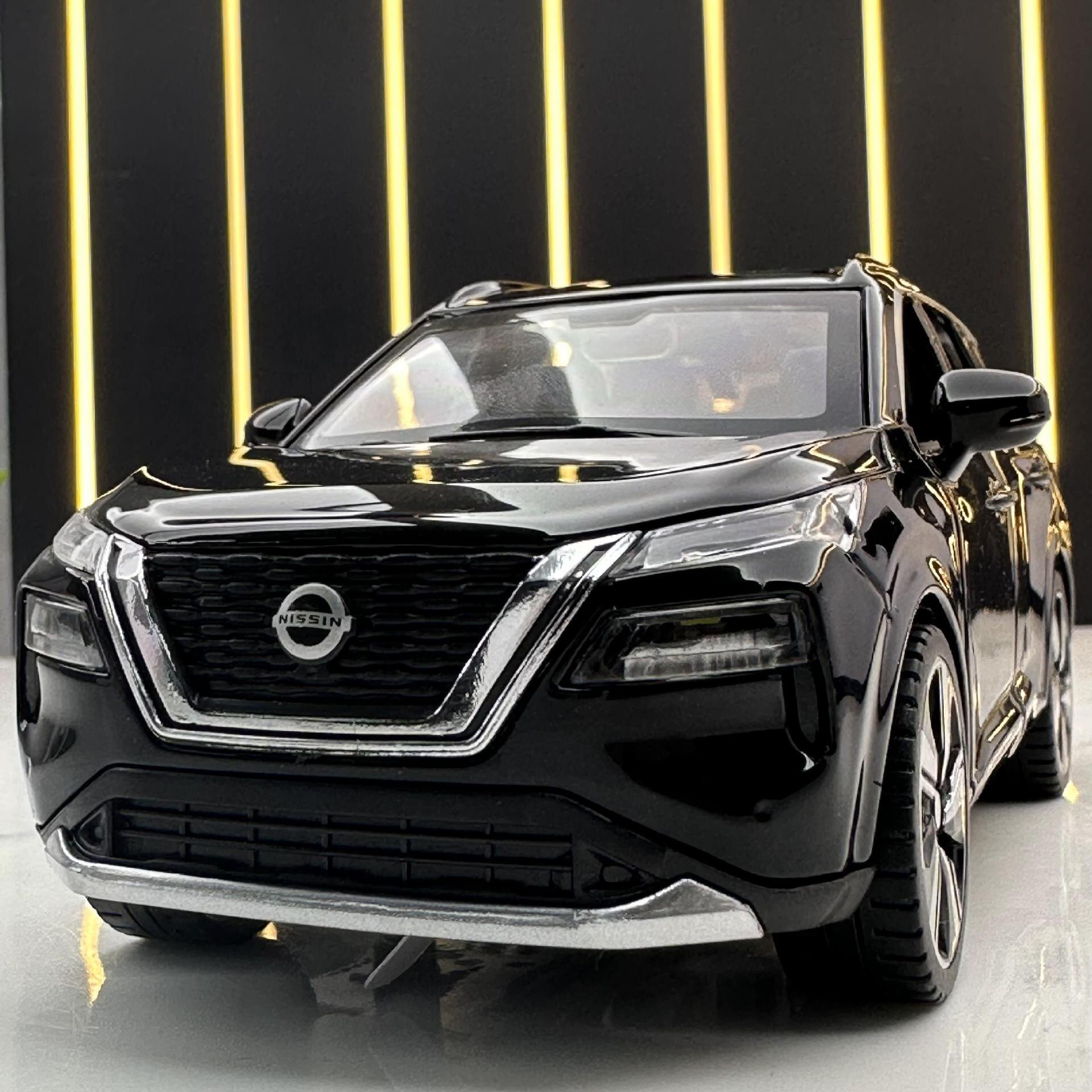 日产奇骏越野车合金仿真模型1:32回力玩具儿童男孩收藏摆件礼物