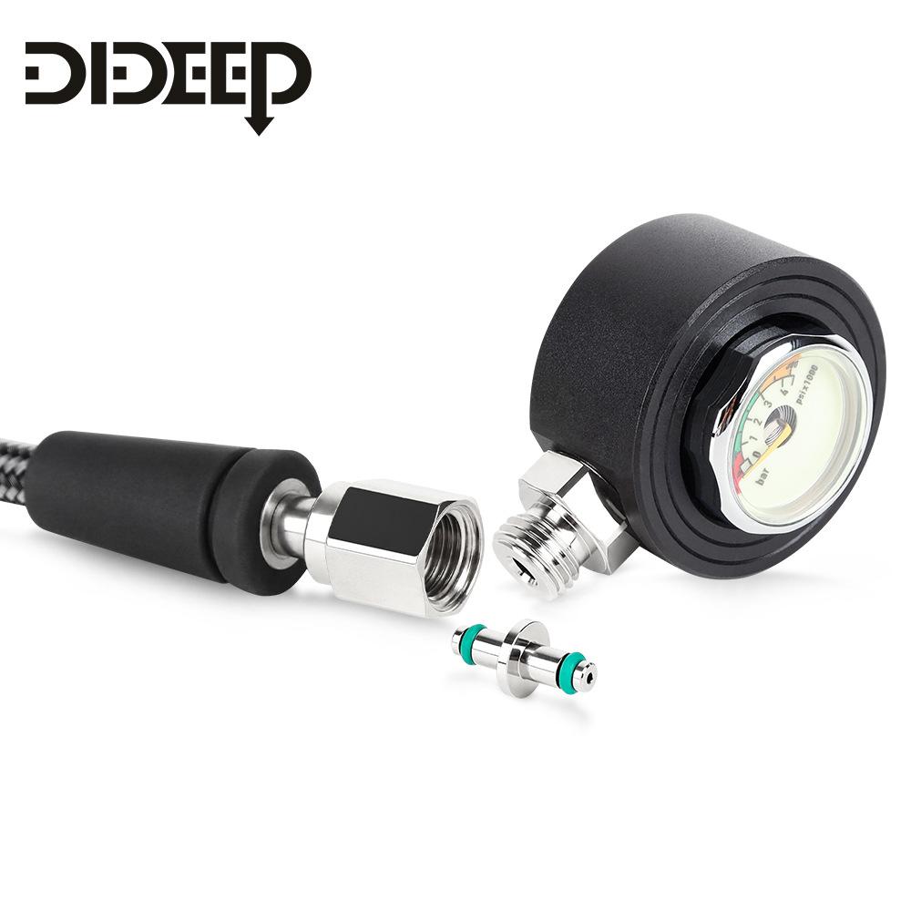 潜水残压表残压管连接通气阀芯