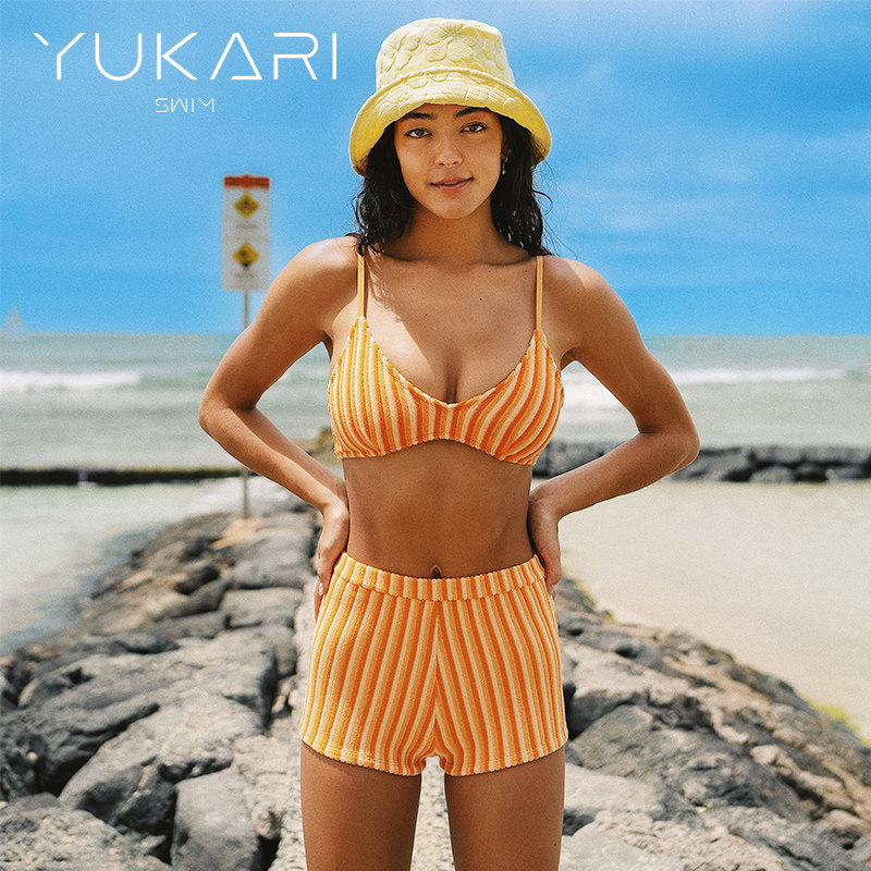 【杨采钰同款】Yukari swim分体泳衣女2025新款bikini性感比基尼