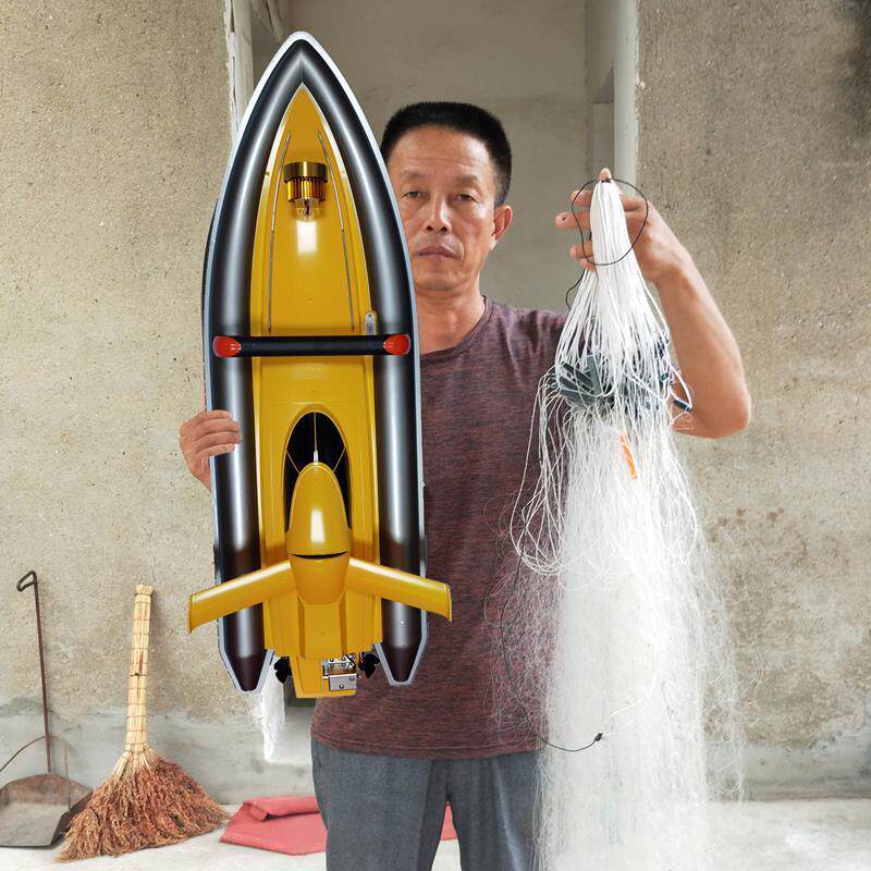 钓鱼专用遥控船专业遥控拉网船拖网高速下网神器大功率渔船快艇单