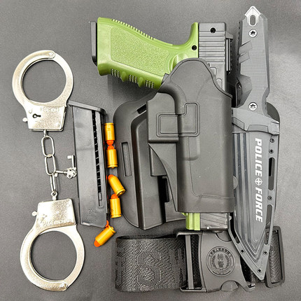 抛壳格洛克软弹枪下供弹儿童仿真训练模型玩具手小枪1911男孩发射