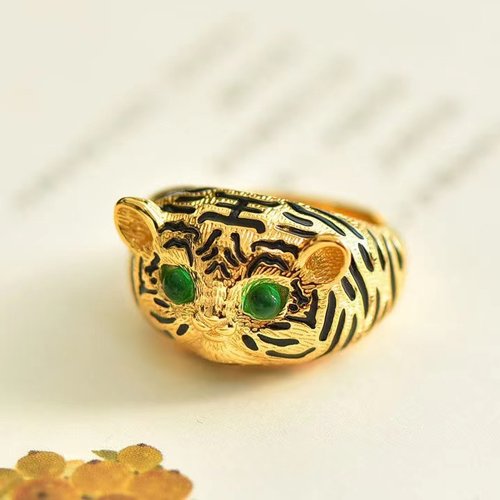 古风小老虎古法百搭时尚复古大方