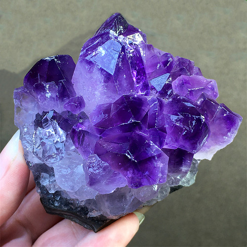 紫水晶簇原石标本摆件