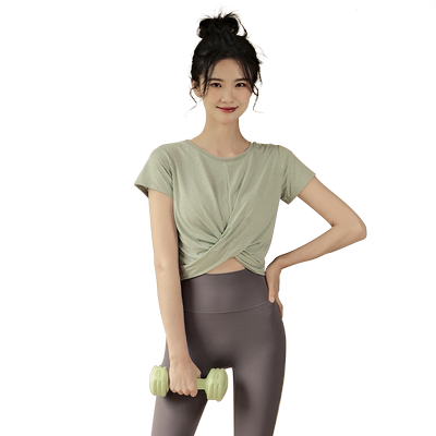 Ackdcs瑜伽服女专业训练健身上衣