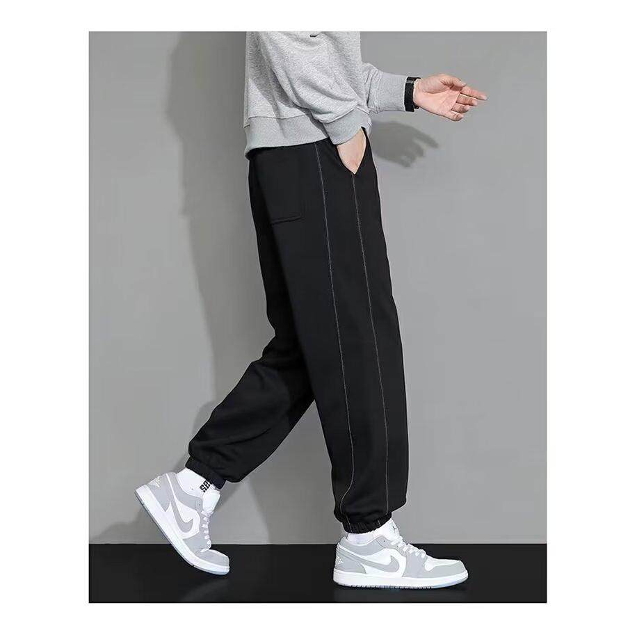NYLPA男裤秋季潮牌宽松百搭休闲长裤子男士胖子加肥加大码束脚运,男装,休闲裤,淘宝优惠券,粉丝福利购,淘宝优惠卷