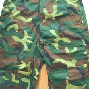 春夏裤子87迷彩裤男女款带屁兜屁股膝盖双层耐磨耐脏大口袋裤子