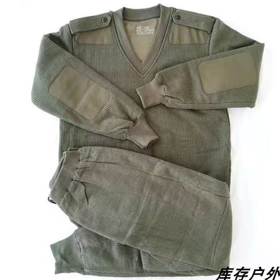老式03绒衣绒裤套装冬季加厚保暖