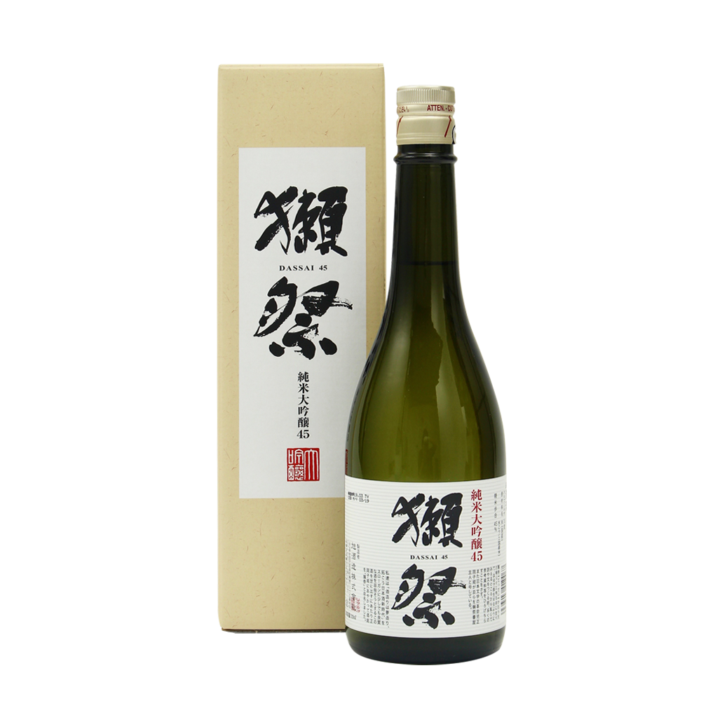 【保税仓直发】正品DASSAI 獭祭纯米大吟酿 四割五分 纸盒装720ml