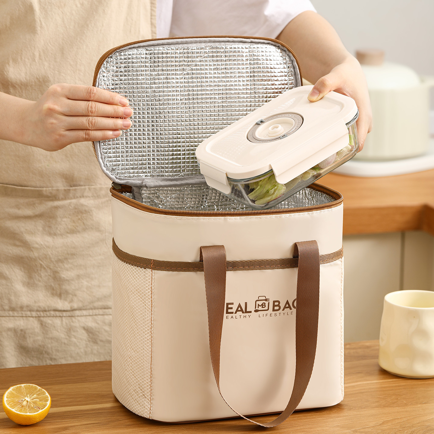 饭盒保温袋便当手提袋子加厚铝箔