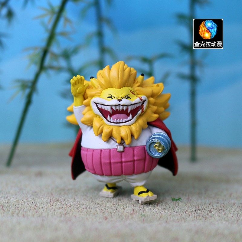 海贼王猫老大猫蝮蛇稀有绝版小手办公仔摆件正版散货(无底座)