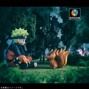 火影忍者手办疾风传鸣人与尾兽旋涡九尾狐喇嘛守鹤孙悟空公仔摆件