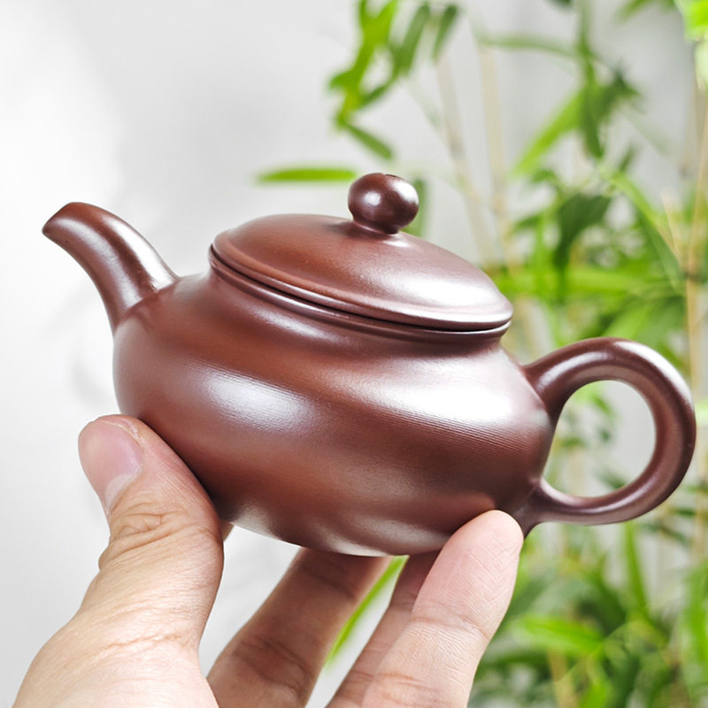 创意紫砂壶小茶壶带盖仿古壶冲泡茶壶功夫茶具套装茶壶家用单壶