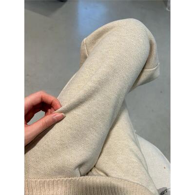 羊毛呢阔腿裤女秋冬季新