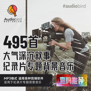 大气深沉叙事风景人文旅拍历史传记故事专题纪录片背景音乐bgm