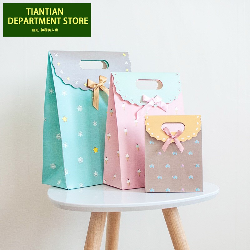 contracted large birthday present paper gift bag lidai fine