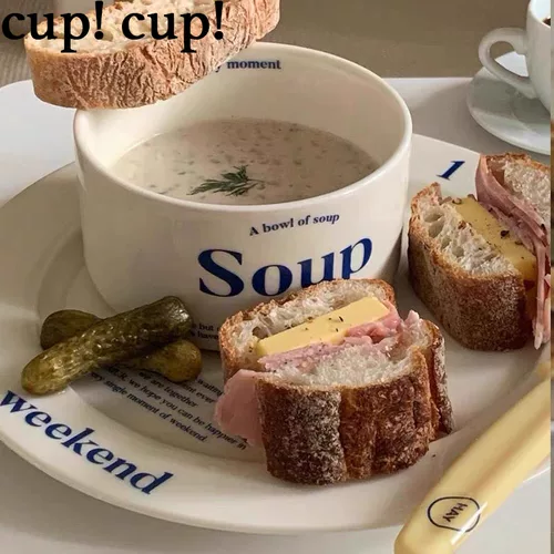 Кексация [скидка чистой прессы] Momur Corean Toast Ceramic Disk Cup Cup