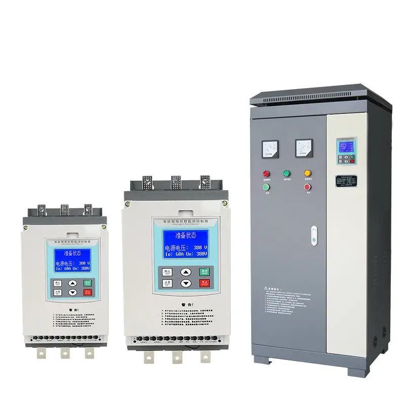 在线式软启动器75KW无需连接交流
