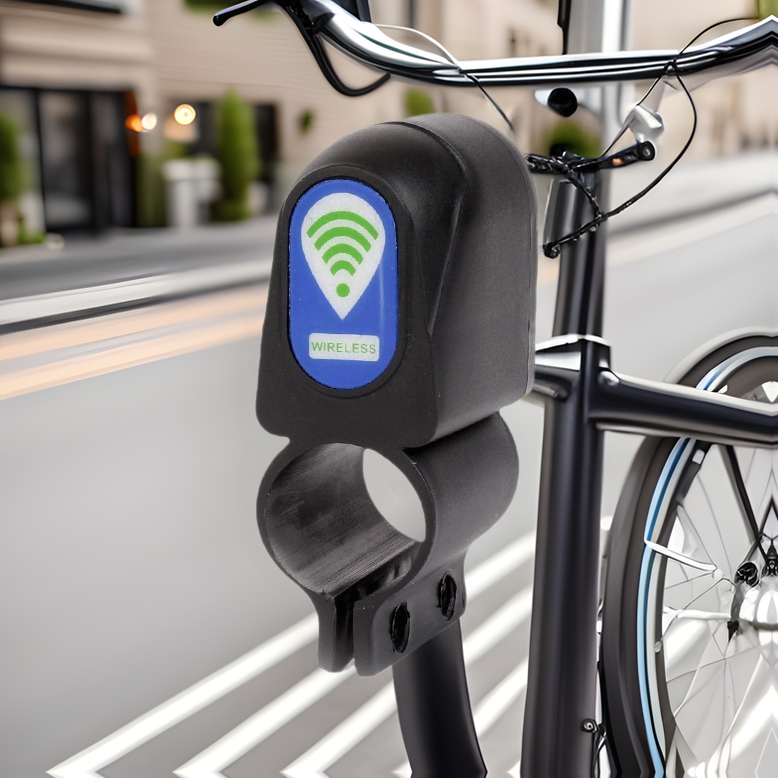 自行车遥控报警器防盗车锁山地车防盗器无线来电电子锁智能防盗