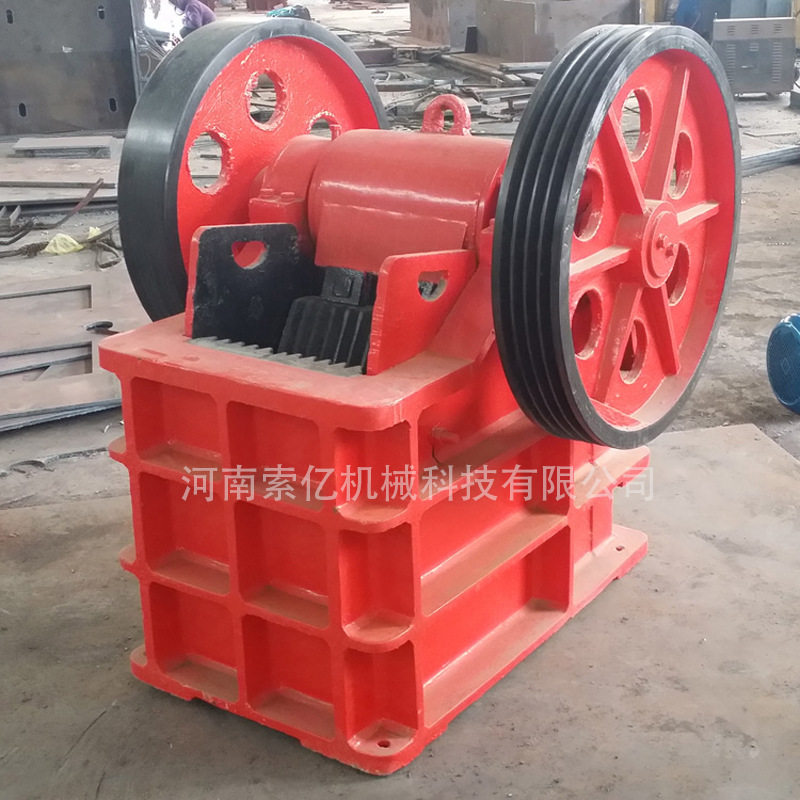 矿用金矿石鄂破碎机 移动型工地建筑垃圾破碎机 石灰石颚式