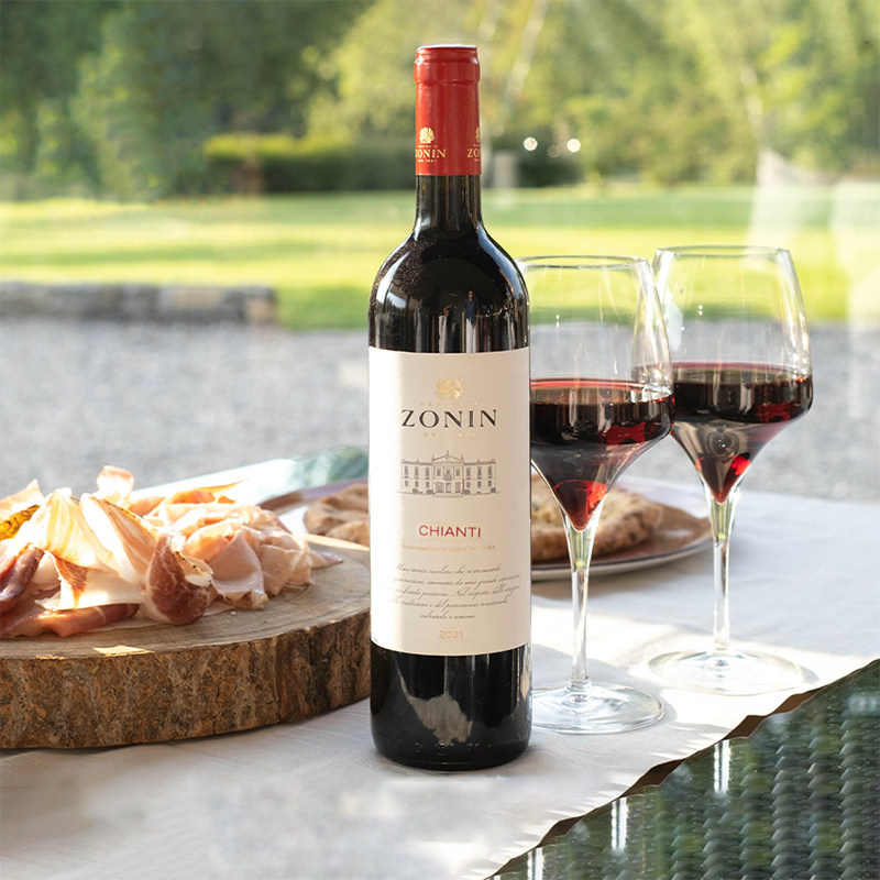 意大利进口DOCG卓林酒庄齐安迪基昂蒂干红葡萄酒ZONIN CHIANTI