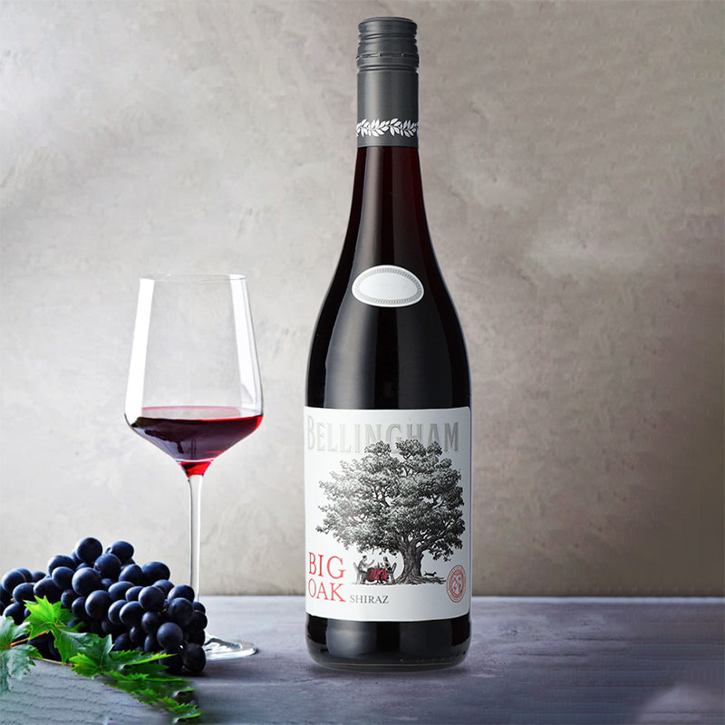 南非进口贝灵瀚酒庄大橡树设拉子西拉干红葡萄酒BIG OAK SHIRAZ