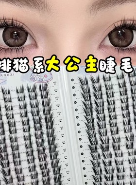 猫系大公主~大容量漫画假睫毛