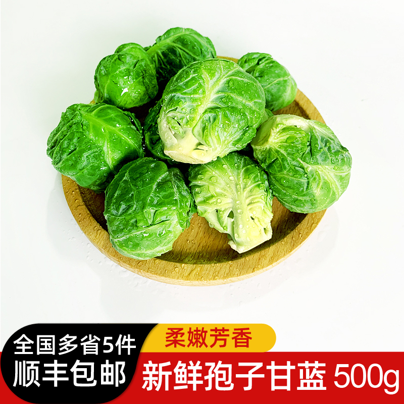 新鲜孢子甘蓝500g 抱子甘蓝 迷你小包菜小卷心菜 蔬菜沙拉食材 水产肉类/新鲜蔬果/熟食 其它 原图主图