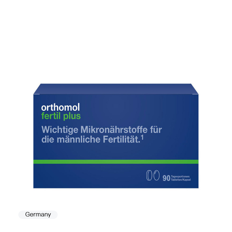 Orthomol 奥适宝 Fertil Plus 男性备孕精子活力营养胶囊 90