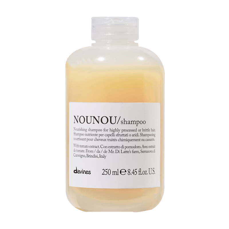 Davines大卫尼斯NOUNOU纽纽滋养洗发水250ml修复烫染发质改善毛躁