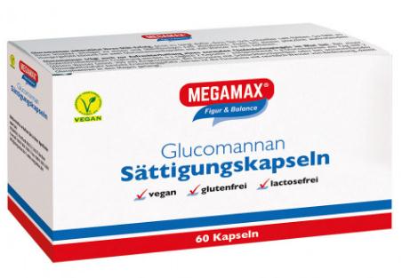 Megamax 增强饱腹胶囊（葡甘聚糖+魔芋粉）60粒