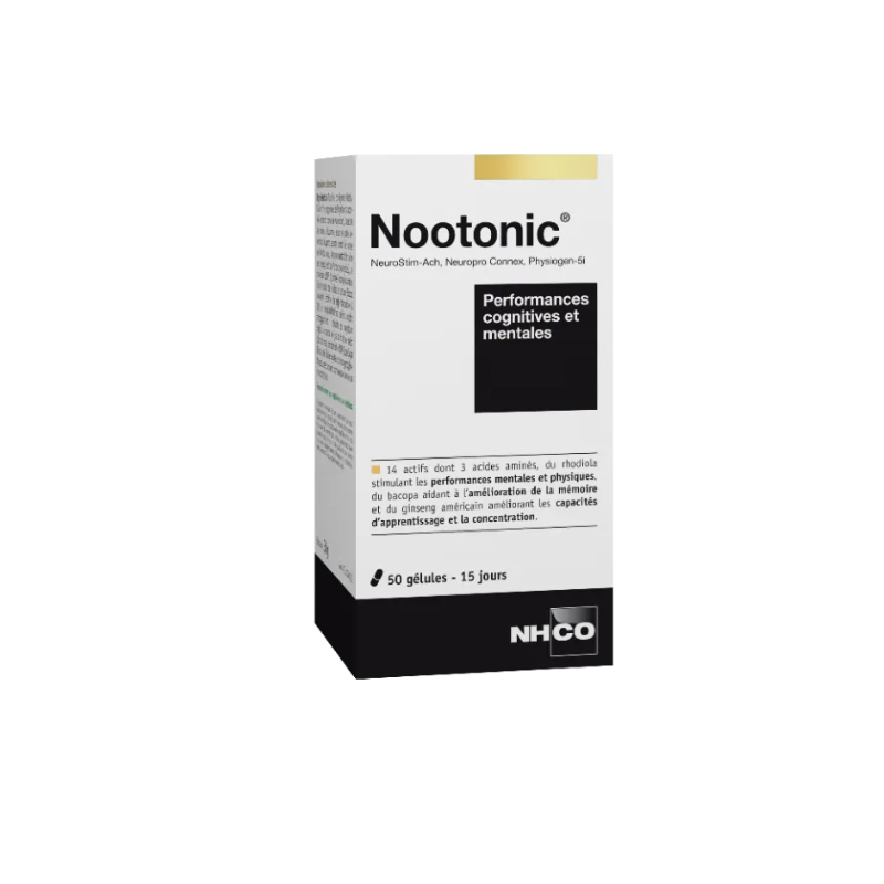 NHCO NOOTONIC 有助于提高注意力和记忆力50粒