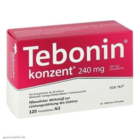 Tebonin 天保寧銀杏葉片提取物240mg 緩解頭暈 120?！練W洲直郵】