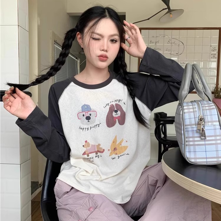 2025夏季新款卡通印花T恤