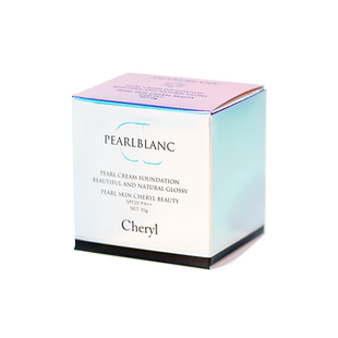 Cheryl阿古屋珍珠无暇底妆防晒SPF25素颜霜粉底霜2件套 部分临期