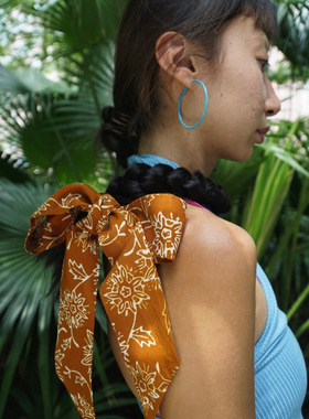 【赤灵色系-鹿晗青岛演唱会主题色】WhereWhere原创手工蜡染布飘