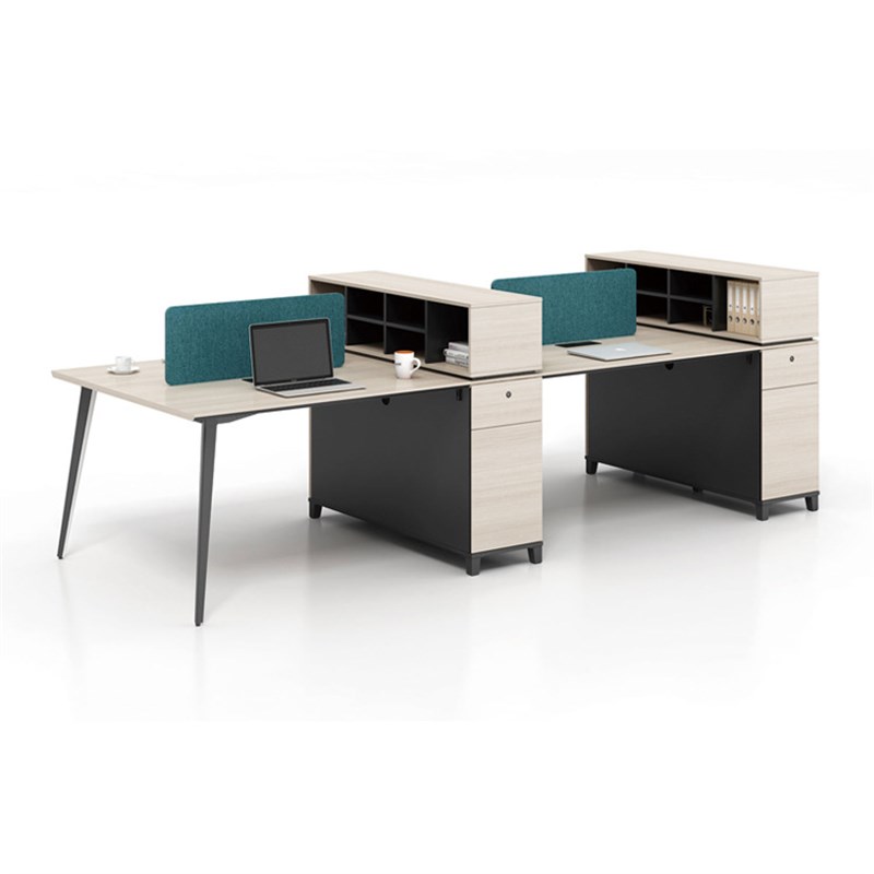 速发职约双人四人多简位人员桌屏风工位财务桌电脑桌组合办公家具