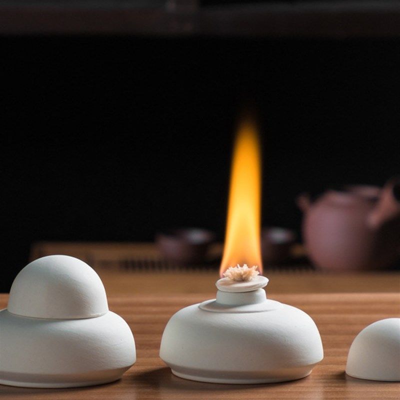 速发玻璃酒精灯酒茶炉茶具白泥炭炉煮精炉温茶器茶道加热保温咖啡