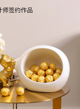 速发创意玄轻家纳桌面摆件客厅电视柜入门鞋柜关奢收居装饰品