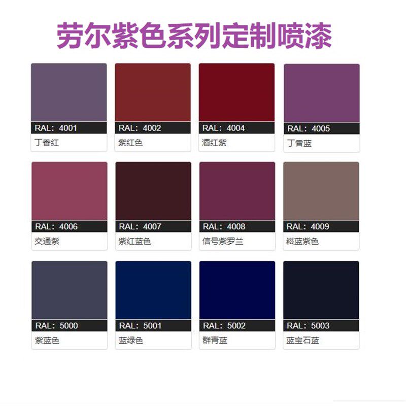 速发紫1手摇自动喷漆R4008信号三4006交通紫色4007/40和1金属防锈