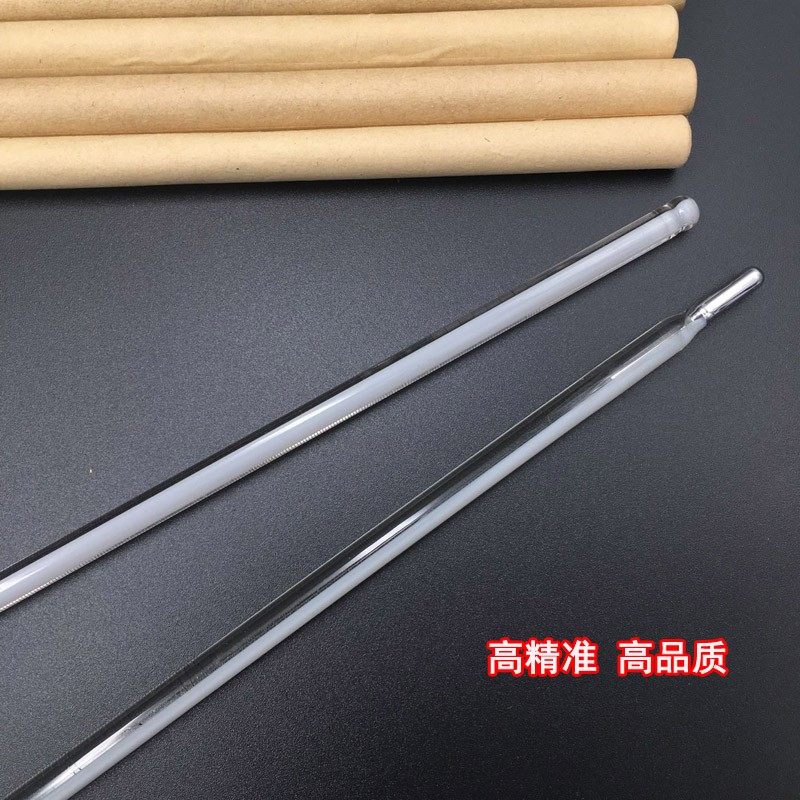 速发实验室高精度玻0棒式温度计-0-0.50-100-00度精度0-1/璃.2