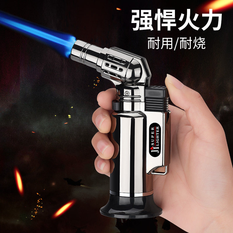 速发新款防风充器点蚊香艾灸烧烤枪用喷专焊枪点火气大容量