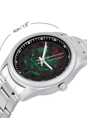 速发Uisex Wrest WatchtSteel Wris watches Fiti Qutz Watch