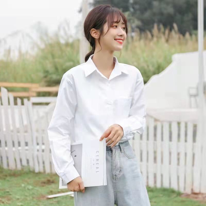 高货品质衬衫2024新款中学生校服衬衣jk学生白衬衫女学院风毕业季